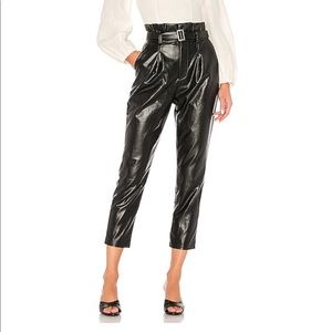 Majorelle Faux Leather Pant